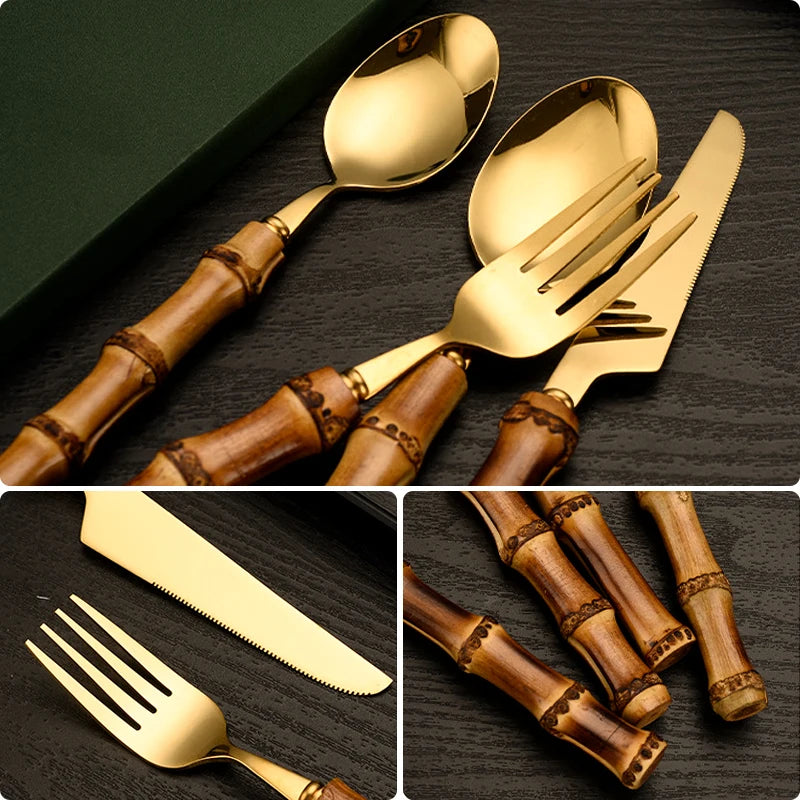 Sustainable Elegance - Premium Cutlery Set - GreenBox