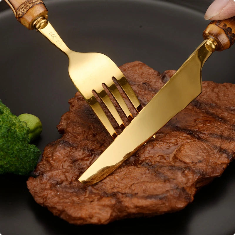 Sustainable Elegance - Premium Cutlery Set - GreenBox