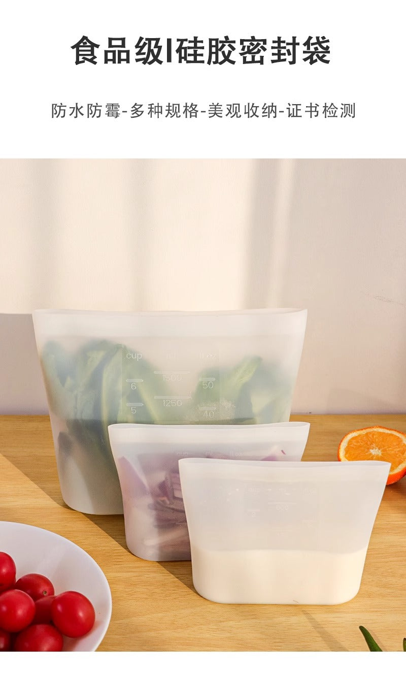 Premium Silicone Food Storage Bags - 100% BPA-Free - GreenBox