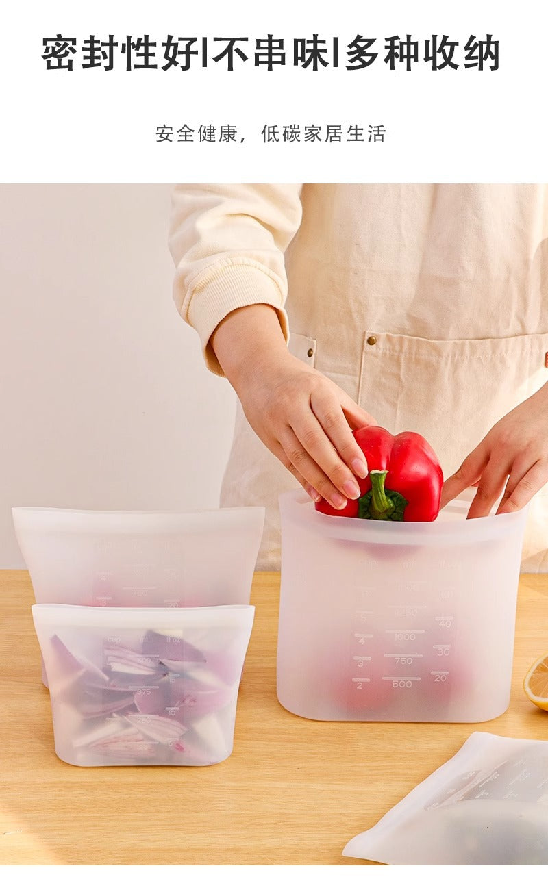 Premium Silicone Food Storage Bags - 100% BPA-Free - GreenBox