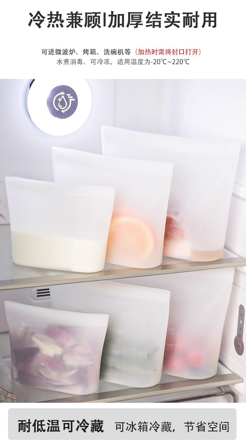 Premium Silicone Food Storage Bags - 100% BPA-Free - GreenBox