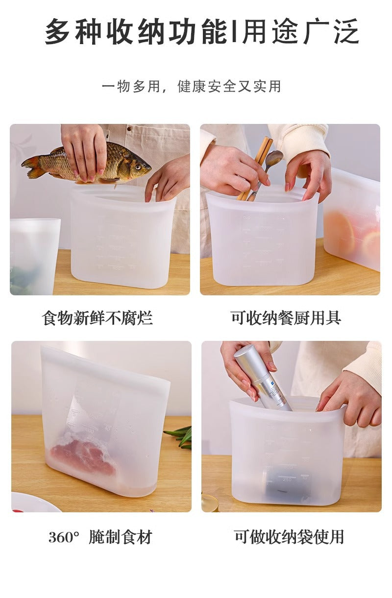 Premium Silicone Food Storage Bags - 100% BPA-Free - GreenBox