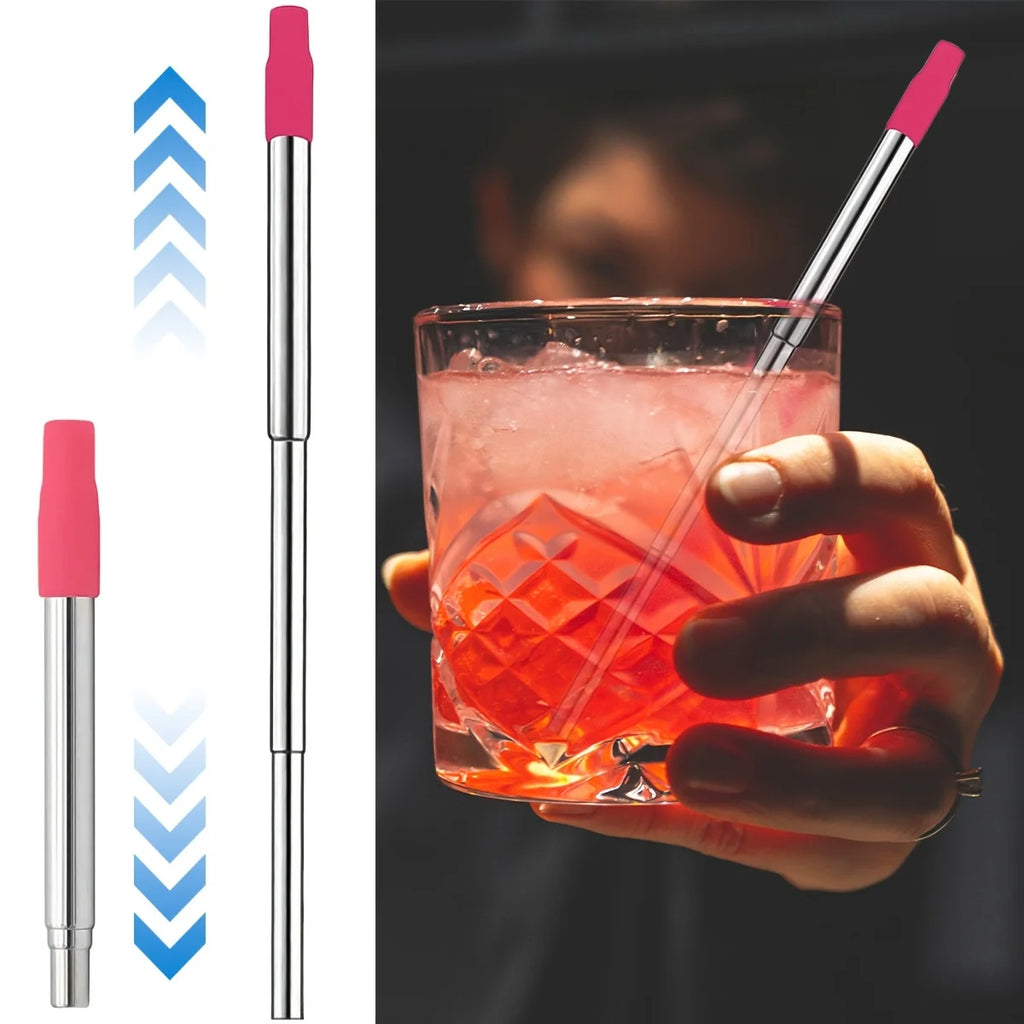 Durable Stainless-Steel Straw Set (Fully Recyclable) - GreenBox