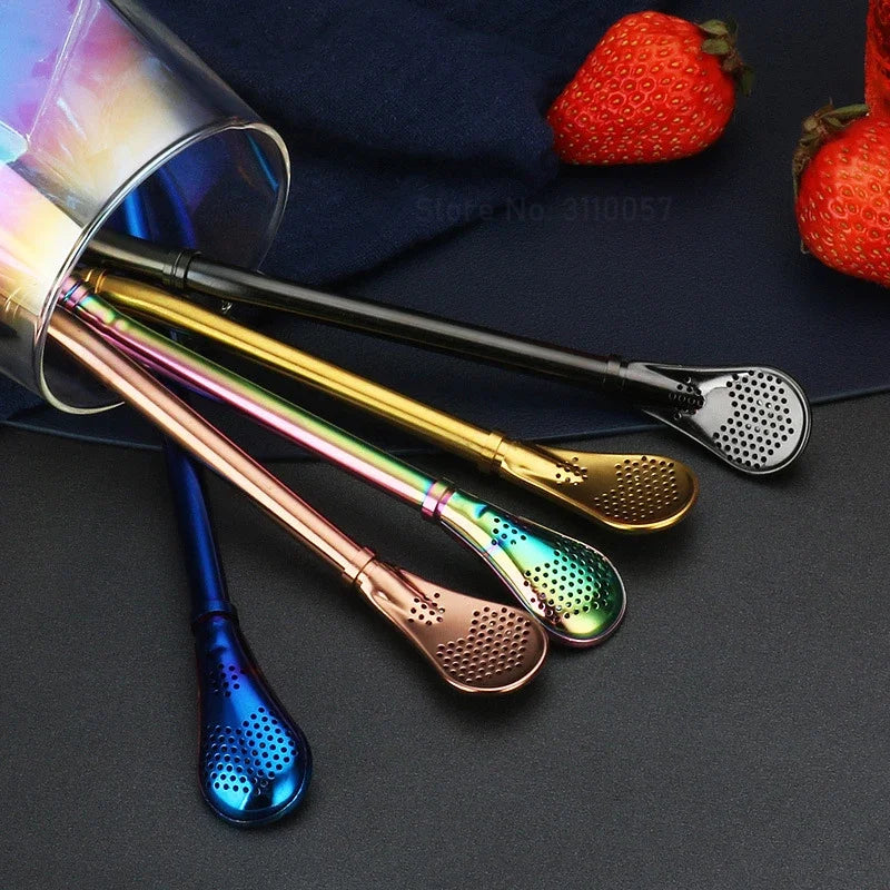 Premium Stainless Steel Drinking Straws (Corrosion-Resistant & Dishwasher-Safe) - GreenBox