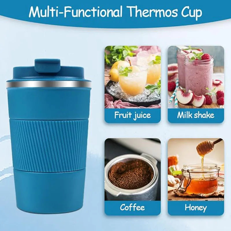 380ml Double-Wall Insulated Mug - Premium Stainless Steel - GreenBox