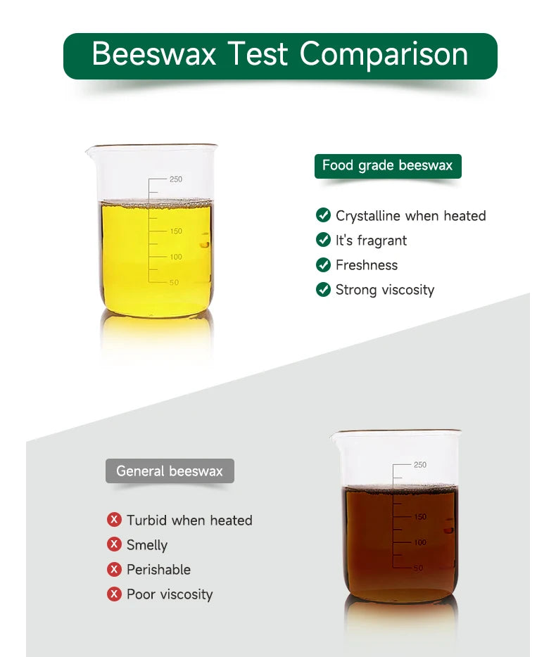 9x Natural Beeswax Wraps - GreenBox