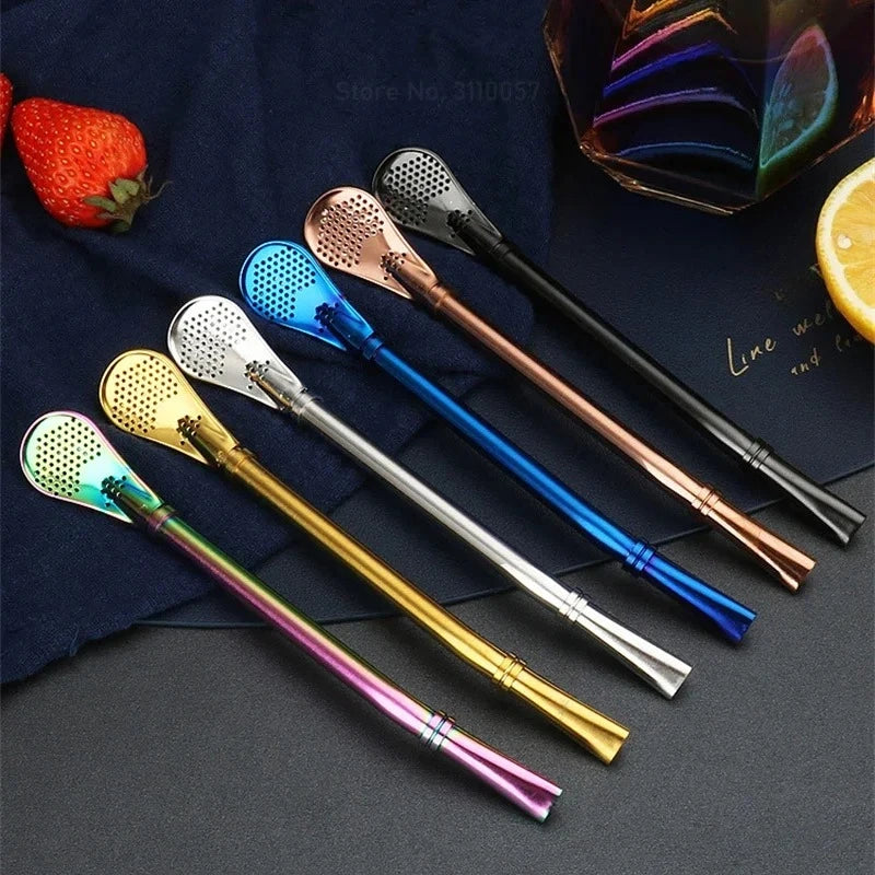 Premium Stainless Steel Drinking Straws (Corrosion-Resistant & Dishwasher-Safe) - GreenBox