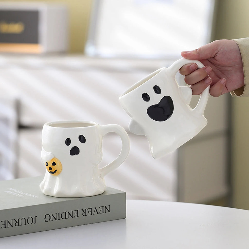 Charming Reusable Ceramic Mug (Halloween Aesthetic) - GreenBox