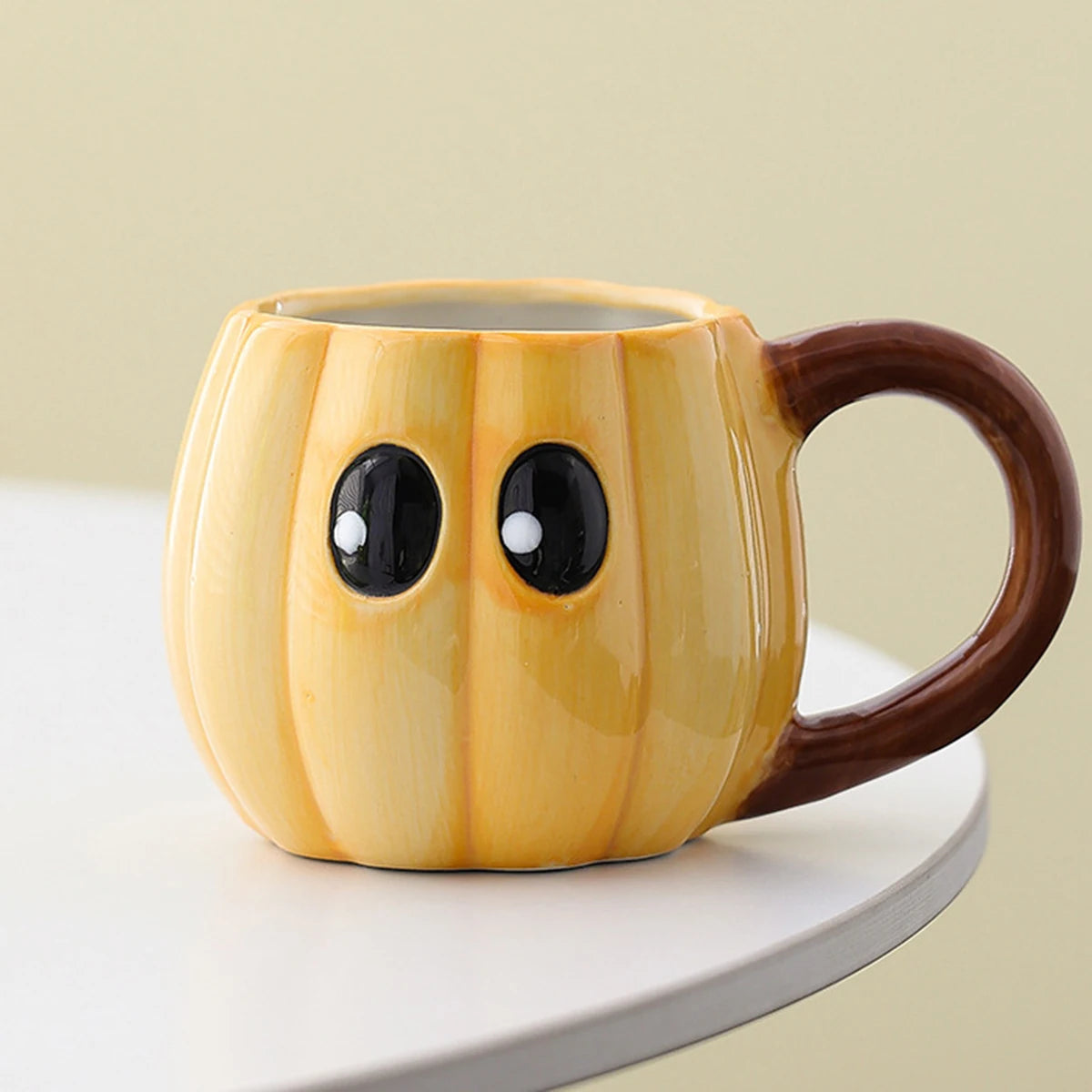 Charming Reusable Ceramic Mug (Halloween Aesthetic)