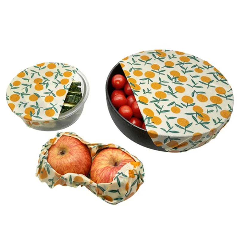 Reusable Organic Beeswax Food Wraps