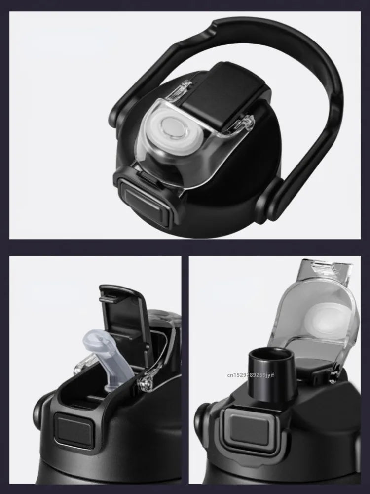 Premium Stainless-Steel Thermos (Double-Wall Vacuum-Insulation) - Fully Recyclable - GreenBox