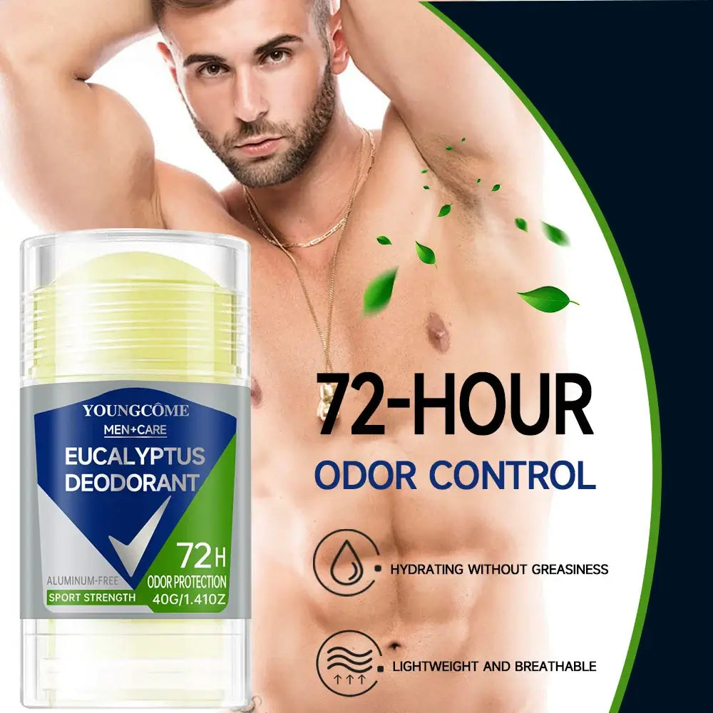 Reliable Odor Protection - Natural Roll-On Deodorant (Infused with Plant-Based Ingredients) - GreenBox