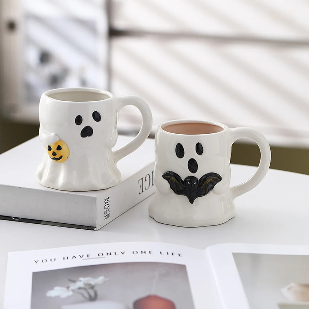 Charming Reusable Ceramic Mug (Halloween Aesthetic) - GreenBox