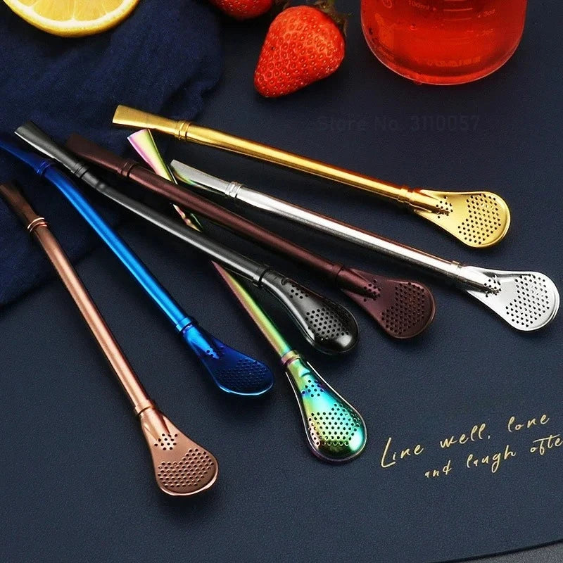 Premium Stainless Steel Drinking Straws (Corrosion-Resistant & Dishwasher-Safe) - GreenBox