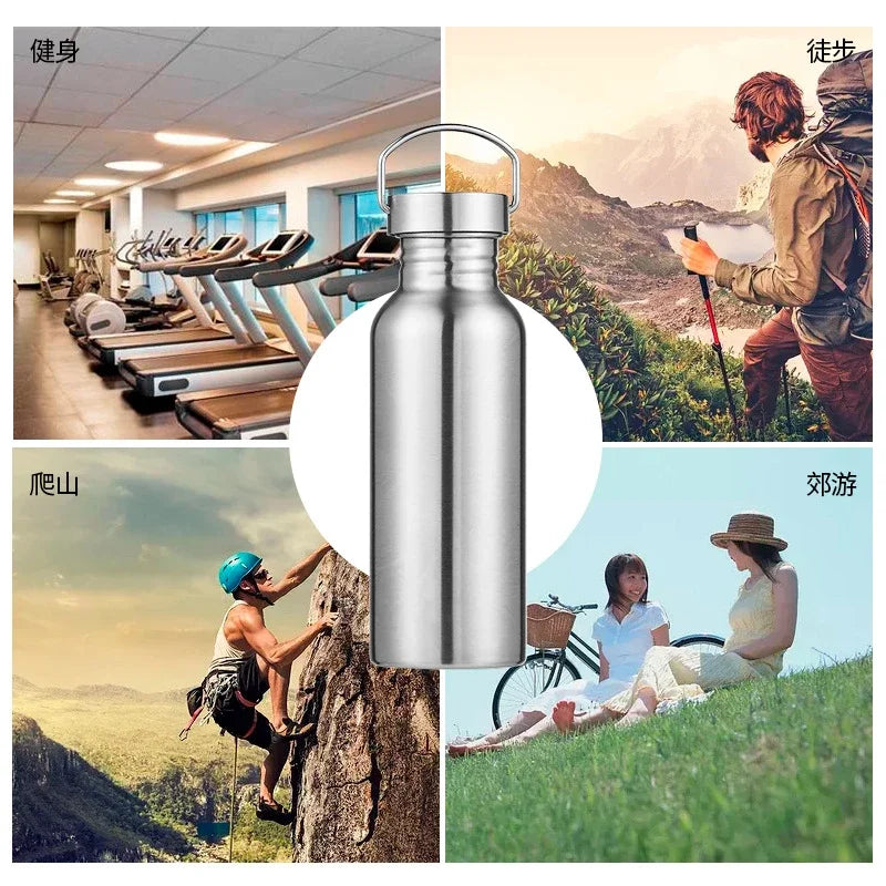 Robust Stainless-Steel Water Bottle - Lightweight & Durable - GreenBox