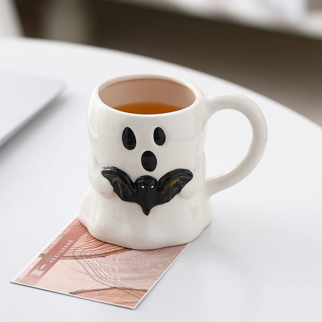 Charming Reusable Ceramic Mug (Halloween Aesthetic) - GreenBox